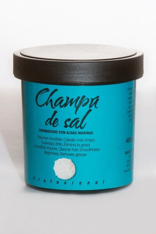 BELKOS CHAMPU DE SAL Y ALGAS MARINAS, VOLUMEN Y BRILLO 400GR