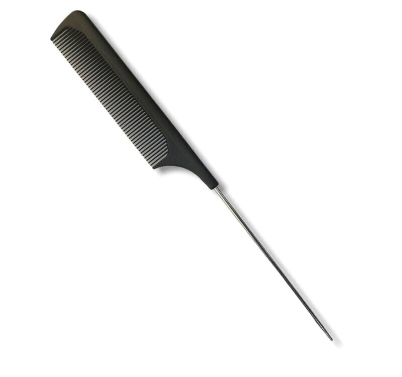 EUROSTIL PEINE PUA METAL PROFESIONAL 223mm, CARBONO 03411