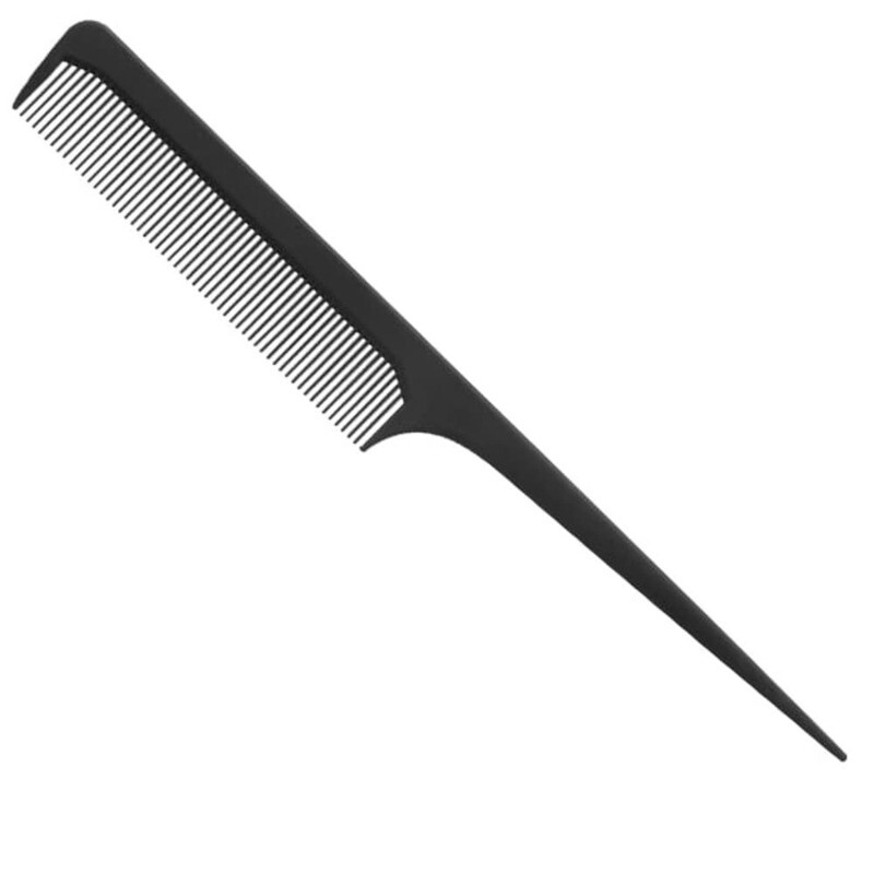 EUROSTIL PEINE PUA PROFESIONAL 215mm, CARBONO 03410
