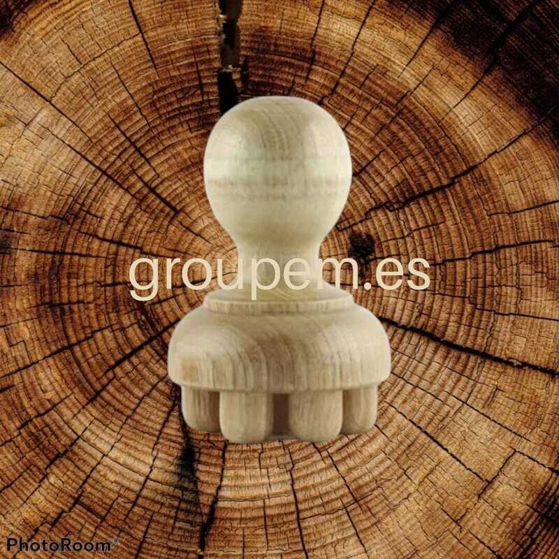 Champiñón curvo para Maderoterapia
