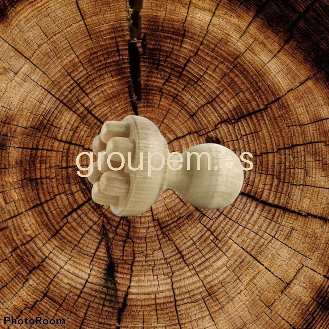 Champiñón curvo para Maderoterapia