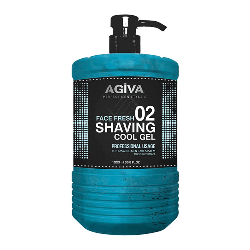 AGIVA HAIR SHAVING GEL 1000ML COOL 02