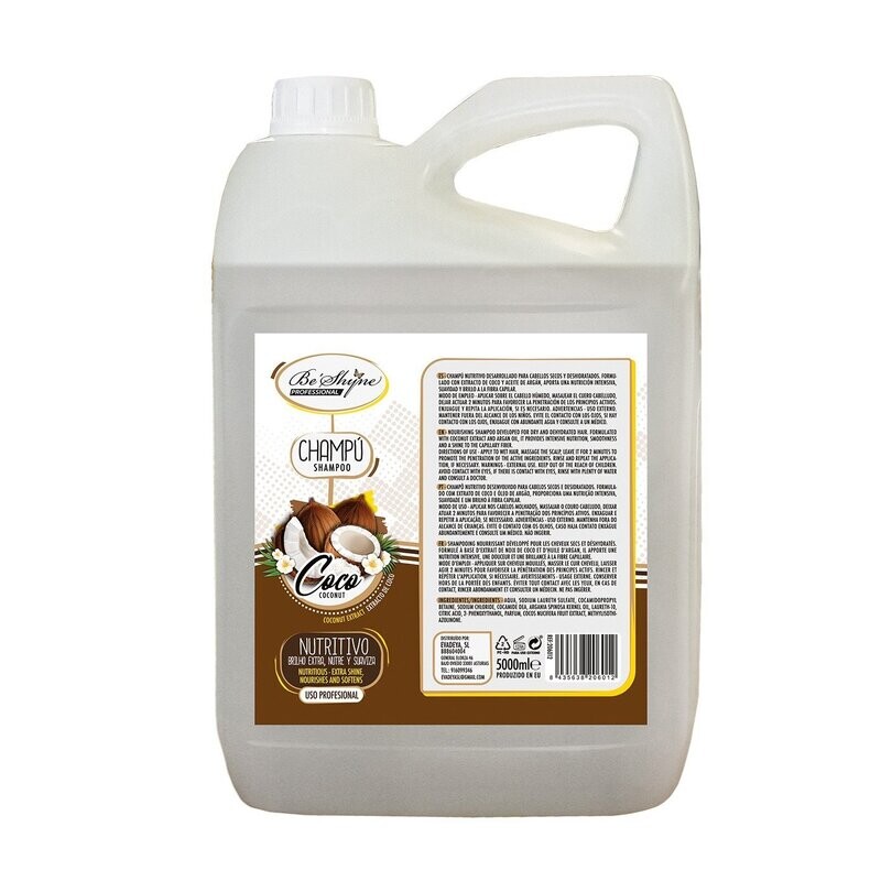 BE SHYNE CHAMPU COCO 5L