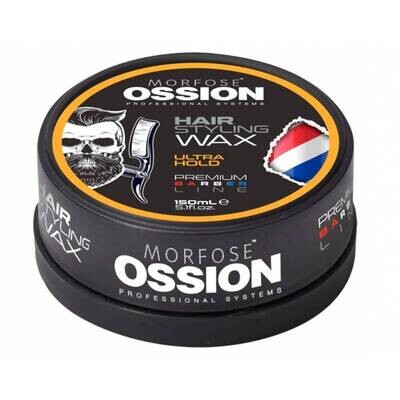 OSSION PREMIUM BARBER LINE 150ML HAIR WAX ULTRA HOLD
