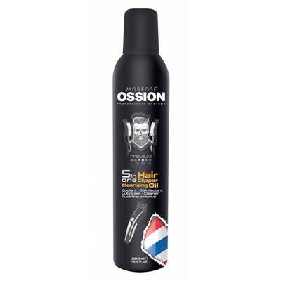 OSSION PREMIUM BARBER LINE 300ML HAIR CLIPPER CLEANSING OIL