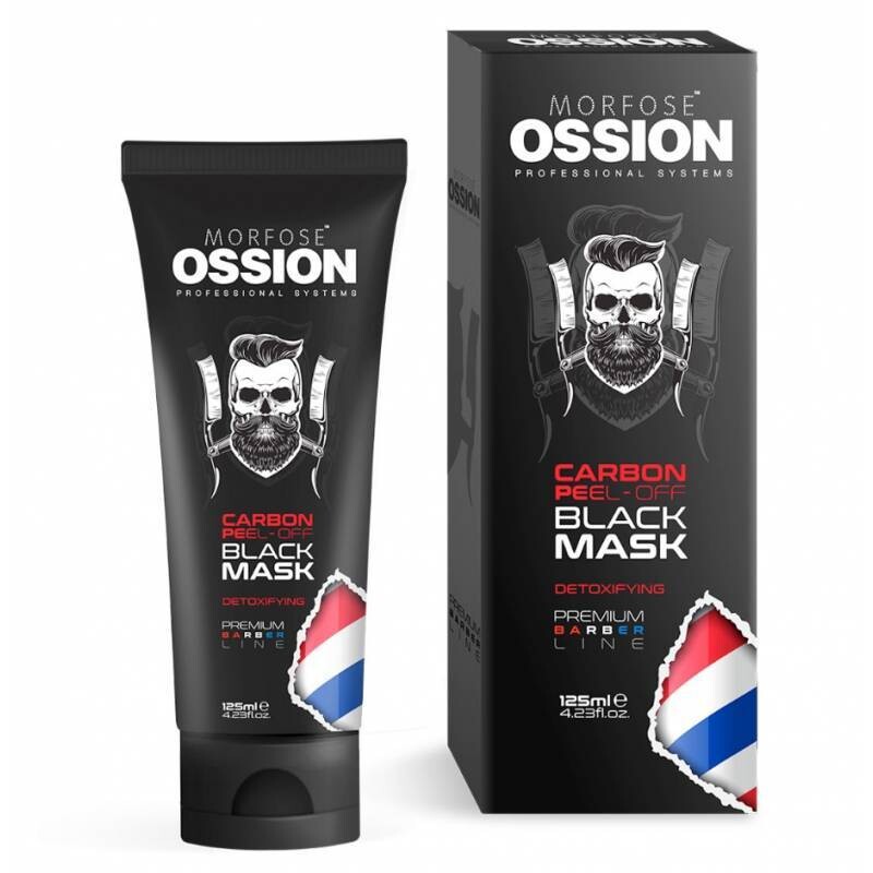 OSSION PREMIUM BARBER LINE CARBON BLACK MASK 125 ML