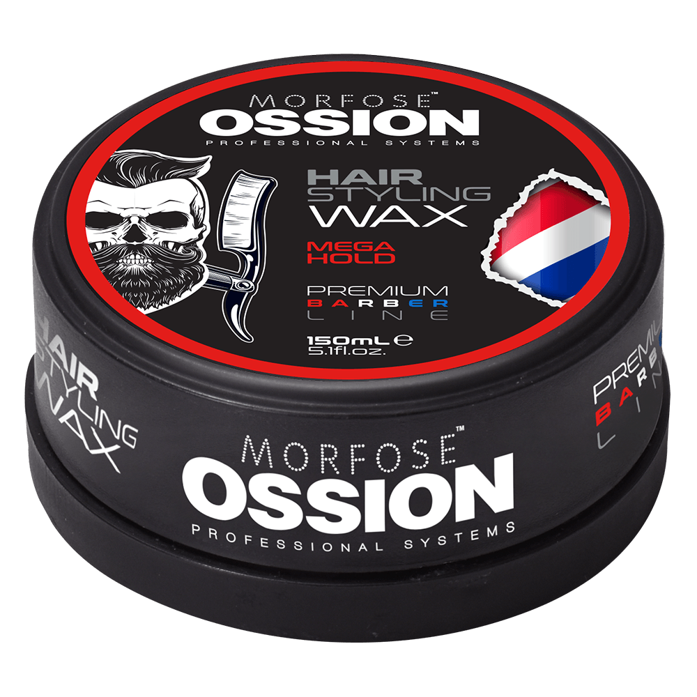 OSSION PREMIUM BARBER LINE 150ML HAIR WAX MEGA HOLD