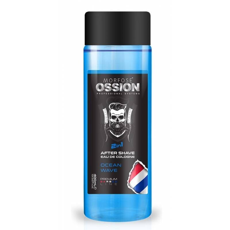 OSSION AFTER SHAVE EAU DE COLOGNE 400ML OCEAN WAVE