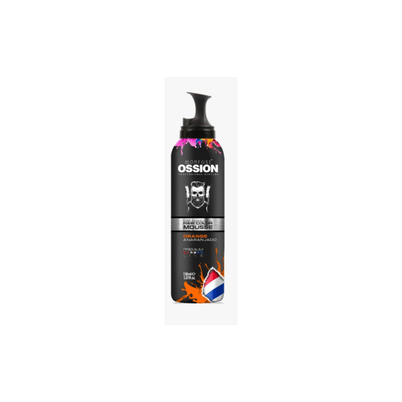 OSSION  SEMI PERMANENT HAIR COLOR MOUSSE ORANGE 150 ML