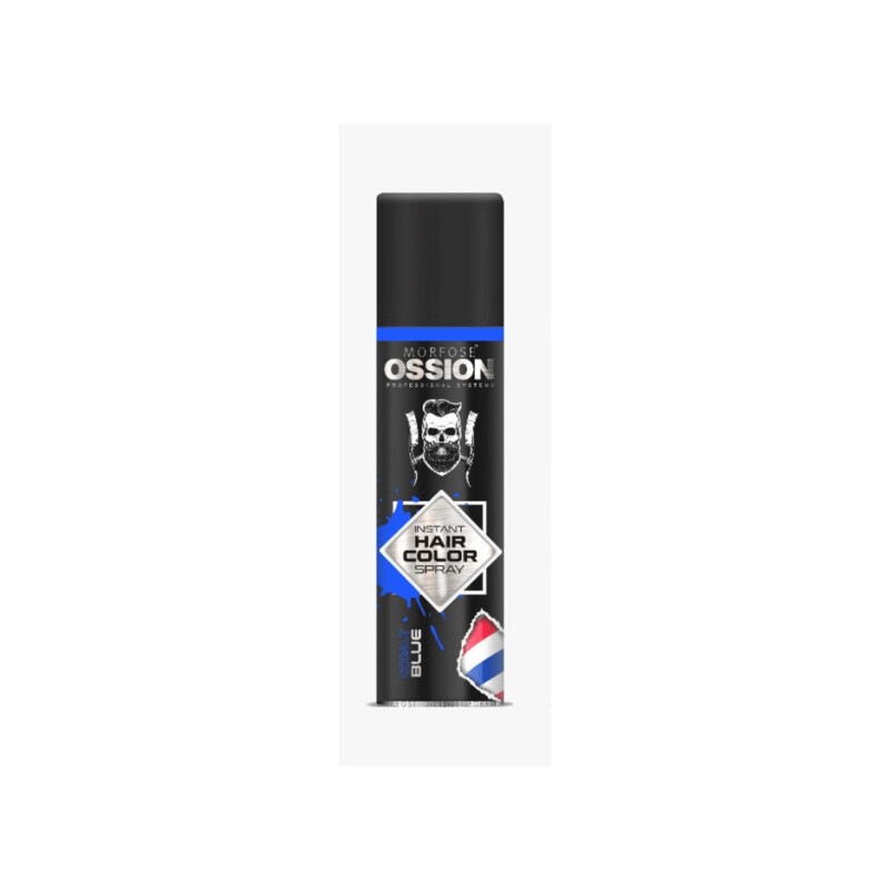 OSSION INSTANT HAIR COLOR SPRAY COBALT BLUE 150 ML