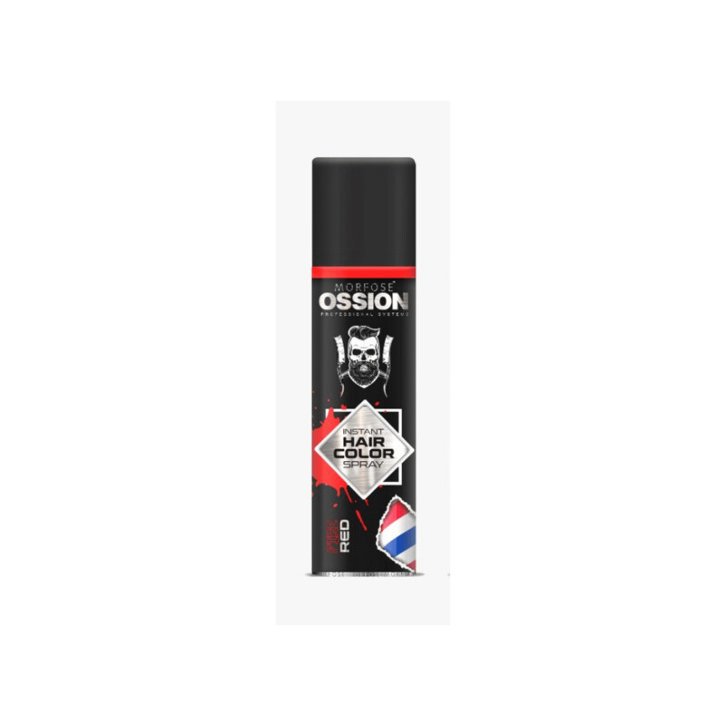 OSSION INSTANT HAIR COLOR SPRAY FIRE RED  150 ML