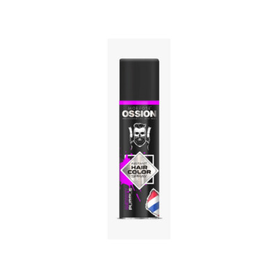 OSSION INSTANT HAIR COLOR SPRAY AMETHYST PURPLE 150 ML