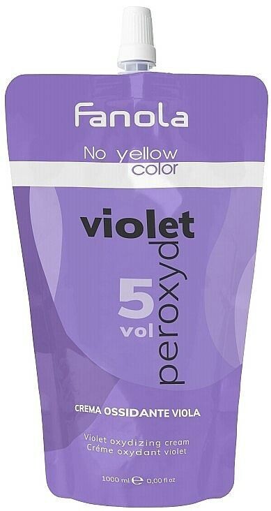FANOLA OXIGENADA MATIZADORA VIOLETA NO YELLOW 5VOL