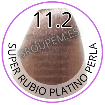TINTE SUPER RUBIO PLATINO PERLA DE PELO PROFESIONAL FANOLA 11.2 100ml