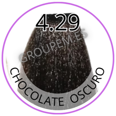 TINTE CHOCOLATE OSCURO DE PELO PROFESIONAL FANOLA 4.29 100ml