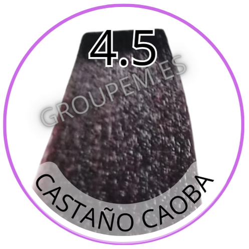 TINTE CASTAÑO CAOBA DE PELO PROFESIONAL FANOLA 4.5 100ml