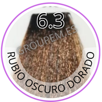 TINTE RUBIO OSCURO DORADO DE PELO PROFESIONAL FANOLA 6.3 100ml