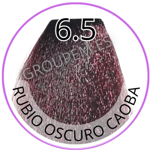 TINTE RUBIO OSCURO CAOBA DE PELO PROFESIONAL FANOLA 6.5 100ml