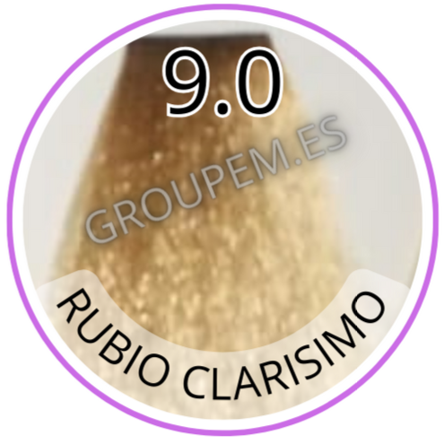 TINTE RUBIO CLARISIMO DE PELO PROFESIONAL FANOLA 9.0 100ml