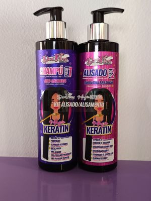 Kit alisado keratina Mágico Dona flora 300ml+300ml