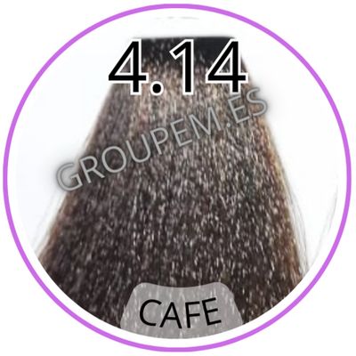 TINTE CAFE DE PELO PROFESIONAL FANOLA 4.14 100ml