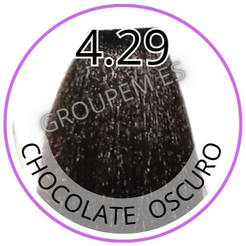 TINTE CHOCOLATE OSCURO DE PELO PROFESIONAL FANOLA 4.29 100ml