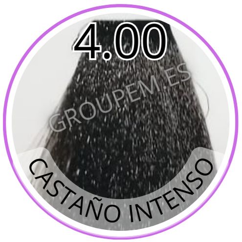 TINTE CASTAÑO INTENSO DE PELO PROFESIONAL FANOLA 4.00 100ml