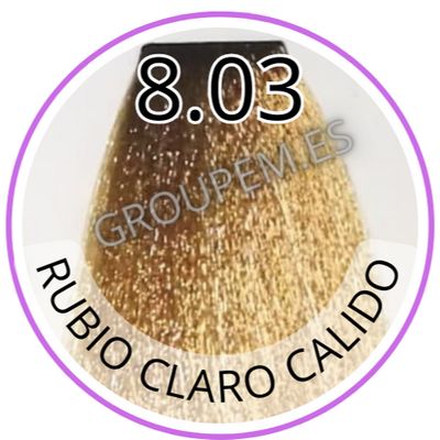 TINTE RUBIO CLARO CALIDO DE PELO PROFESIONAL FANOLA 8.03 100ml TINTE RUBIO CLARO CALIDO DE PELO PROFESIONAL FANOLA 8.03 100ml