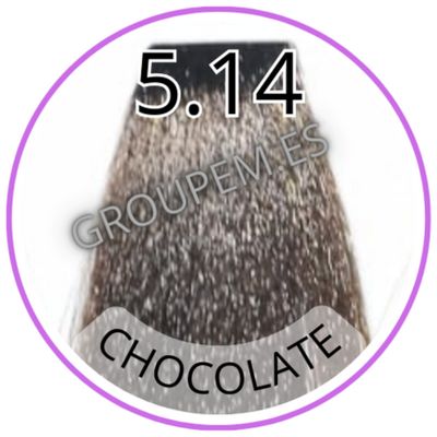 TINTE CHOCOLATE DE PELO PROFESIONAL FANOLA 5.14 100ml