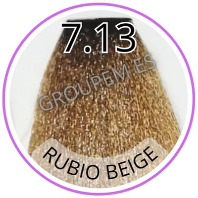 TINTE RUBIO BEIGE DE PELO PROFESIONAL FANOLA 7.13 100ml TINTE RUBIO BEIGE DE PELO PROFESIONAL FANOLA 7.13 100ml
