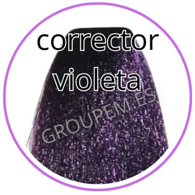 TINTE CORRECTOR VIOLETA DE PELO PROFESIONAL FANOLA 100ml