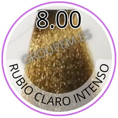 TINTE RUBIO CLARO INTENSO DE PELO PROFESIONAL FANOLA 8.00 100ml TINTE RUBIO CLARO INTENSO DE PELO PROFESIONAL FANOLA 8.00 100ml