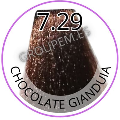 TINTE CHOCOLATE GIANDUIA DE PELO PROFESIONAL FANOLA 7.29 100ml TINTE CHOCOLATE GIANDUIA DE PELO PROFESIONAL FANOLA 7.29 100ml