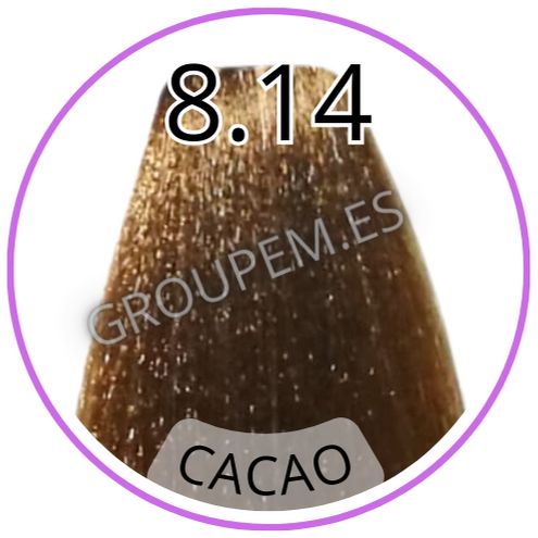 TINTE CACAO DE PELO PROFESIONAL FANOLA 8.14 100ml