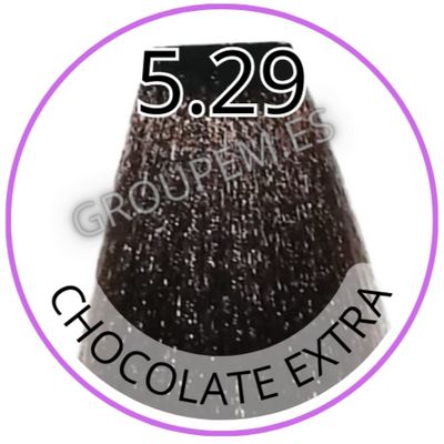 TINTE CHOCOLATE EXTRA DE PELO PROFESIONAL FANOLA 5.29 100ml