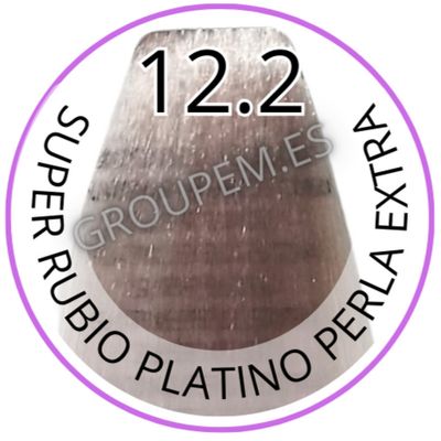 TINTE SUPER RUBIO PLATINO PERLA EXTRA DE PELO PROFESIONAL FANOLA 12.2 100ml