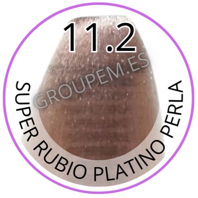 TINTE SUPER RUBIO PLATINO PERLA DE PELO PROFESIONAL FANOLA 11.2 100ml