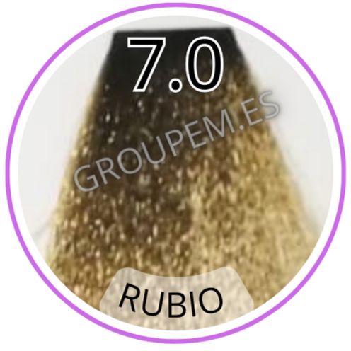 TINTE RUBIO DE PELO PROFESIONAL FANOLA 7.0 100ml