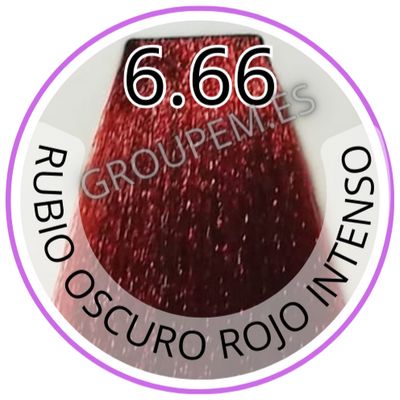 TINTE RUBIO OSCURO ROJO INTENSO DE PELO PROFESIONAL FANOLA 6.66 100ml TINTE RUBIO OSCURO ROJO INTENSO DE PELO PROFESIONAL FANOLA 6.66 100ml