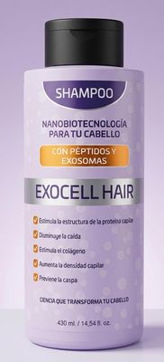 Champú exosomas nano biotecnología 430ml | Belkos
