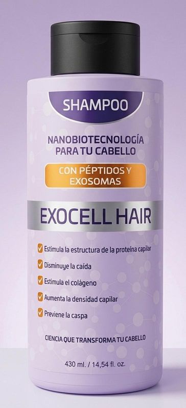 Champú exosomas nano biotecnología 430ml | Belkos