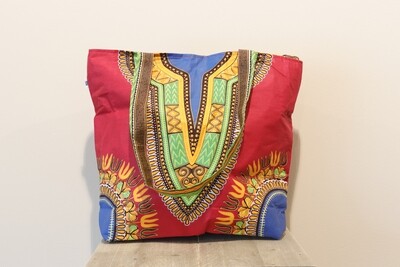 Made in SA : Big bags in Shweshwe print