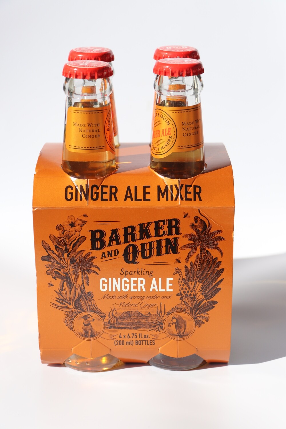 Barker en Quin Ginger Ale