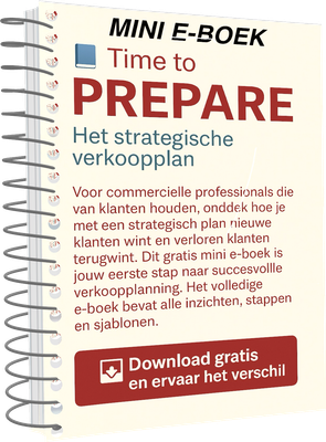 TIME TO PREPARE - STRATEGISCH VERKOOPPLAN - MINI E-BOEK