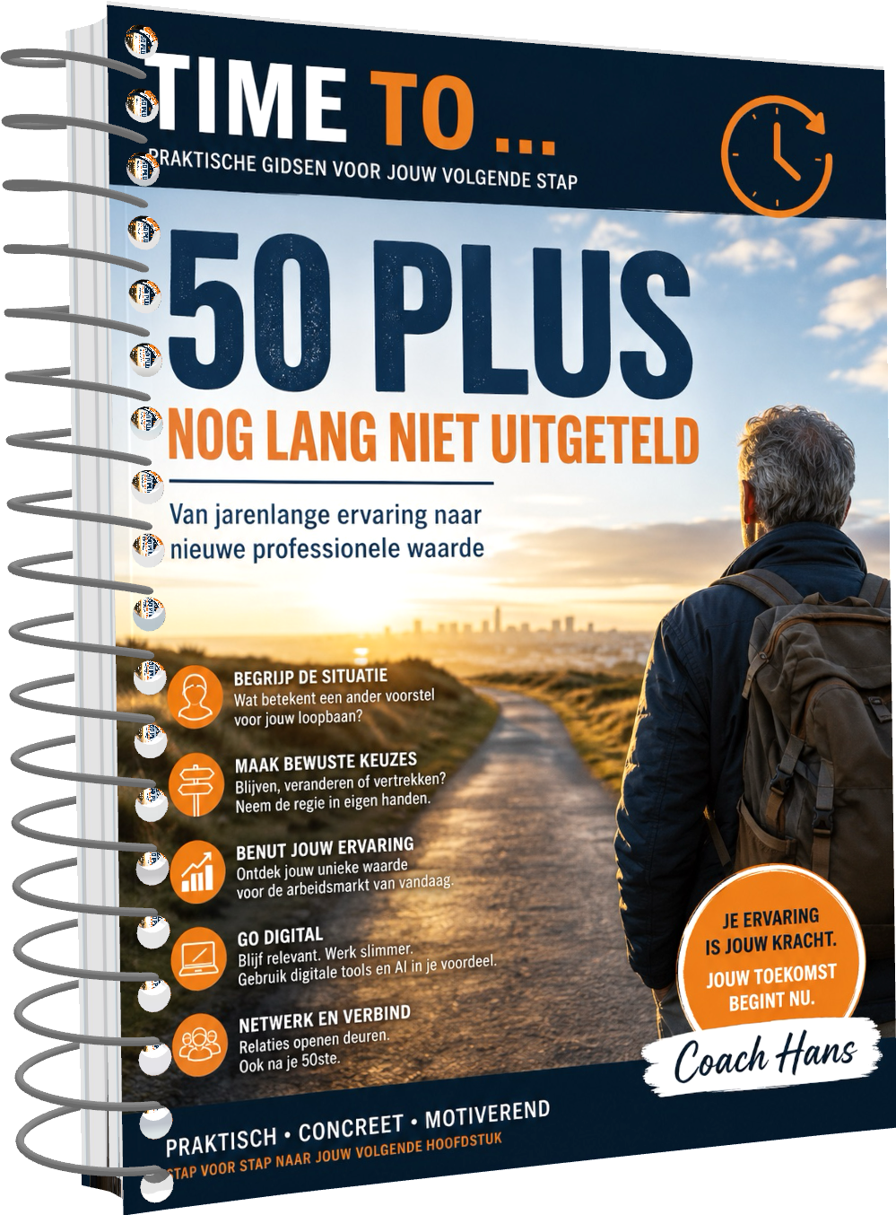 Cover TIME TO… 50 Plus – Nog lang niet uitgeteld