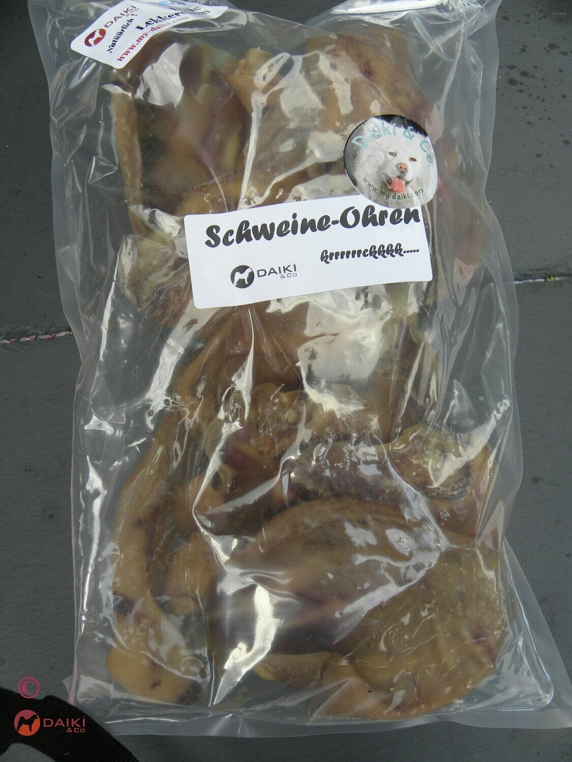 Delikatess-Schweine-Ohren