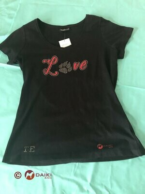 Belohnung für Frauchen: T-Shirt LOVE-Paws