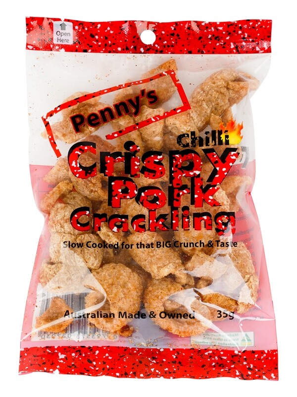 CHILLI PORK CRACKLING 35G