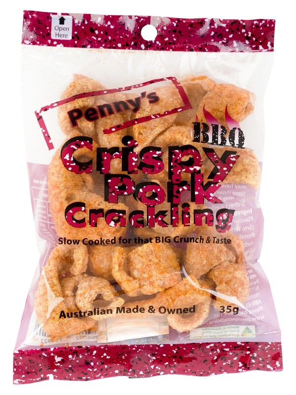 BBQ PORK CRACKLING 35G