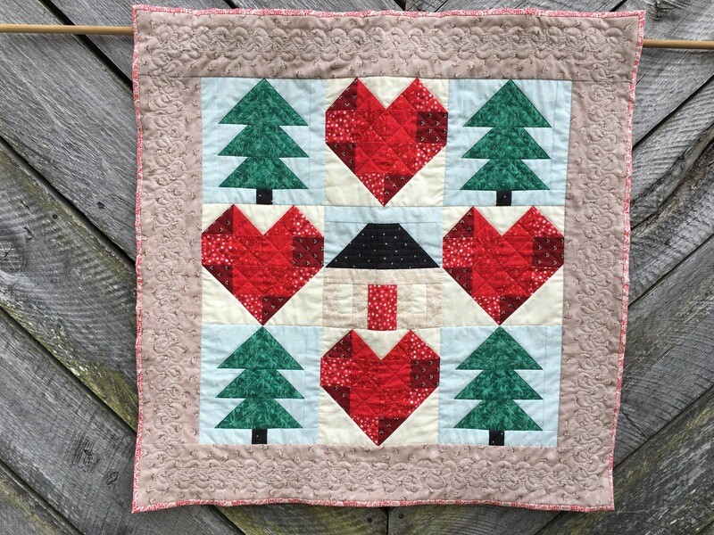 &quot;Home Sweet Home&quot; Quilt/Wallhanging